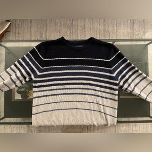 Variegated Striped Sweater